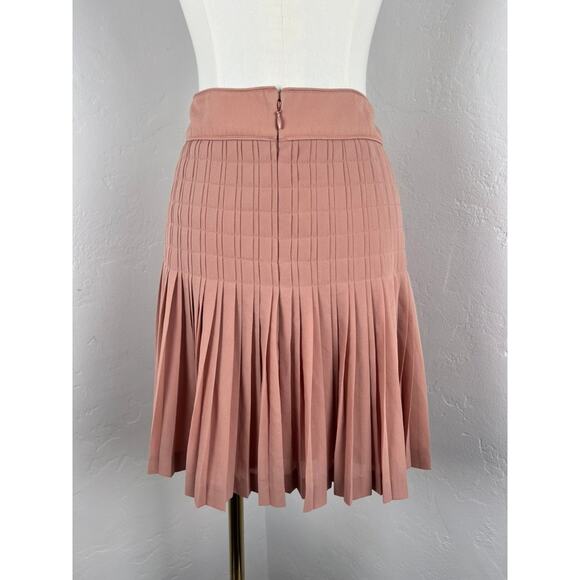 J. CREW Dusty Mauve Micro Pleated Skirt (Woman's Size: 8) - Picture 8 of 12